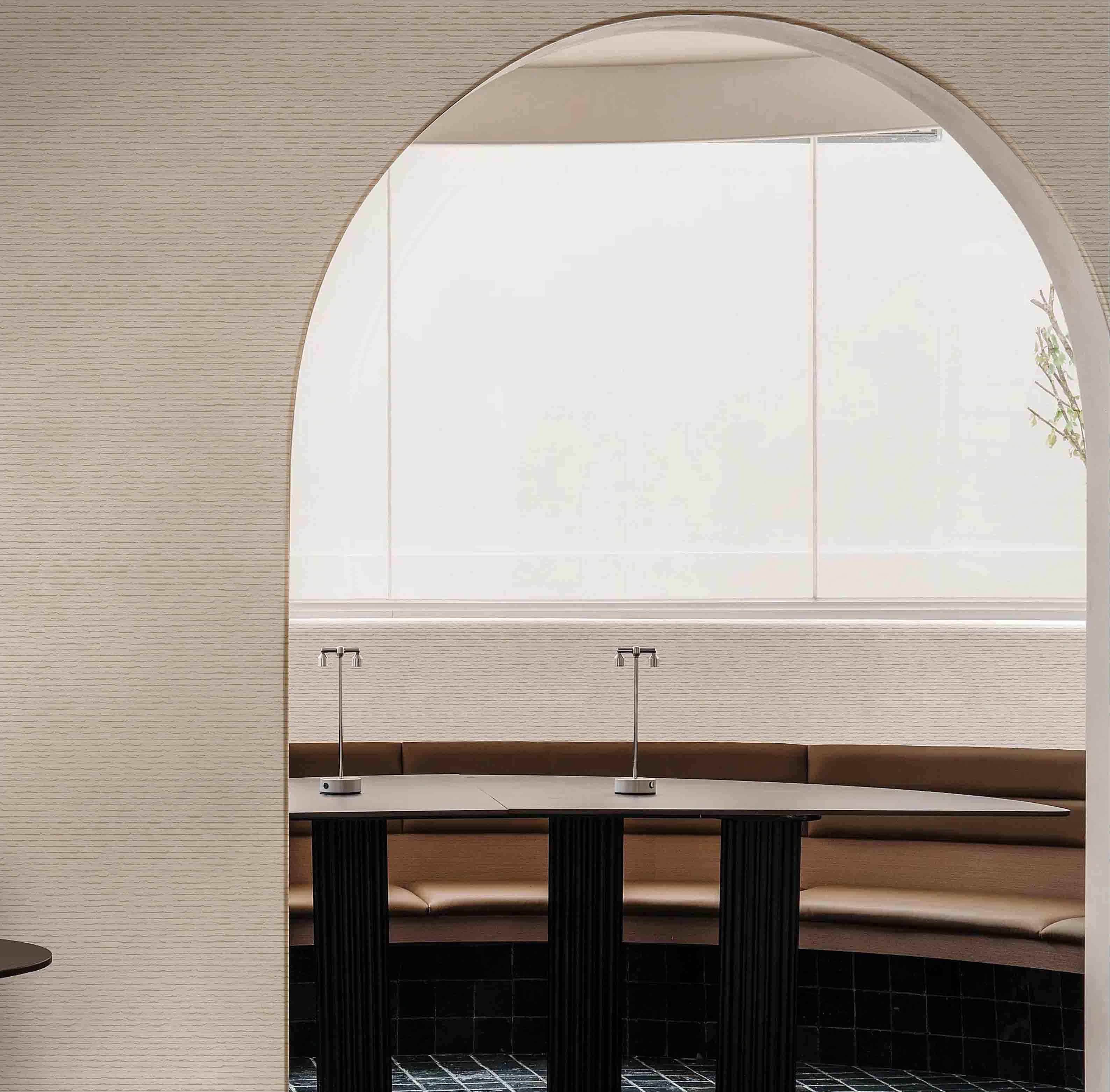Ultra Light Flexible Stone Wall Panel Simulated Fabric Pattern Cladding For Wall Refurbishment