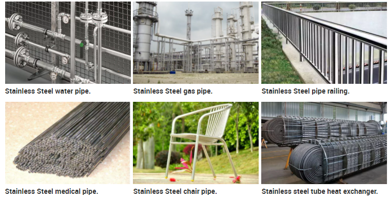 Tubes Stainless Steel Seamless And Welded For Industry Ss Pipe