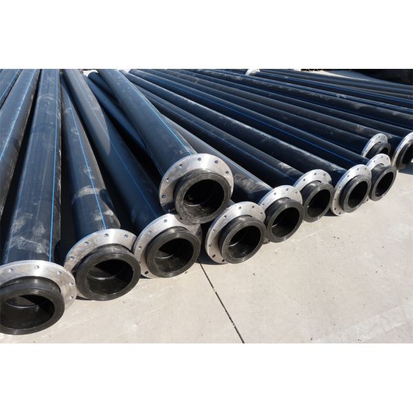 Efficiently Designed Floating HDPE Pipe For Dredging In -60-80 Degree Temperature