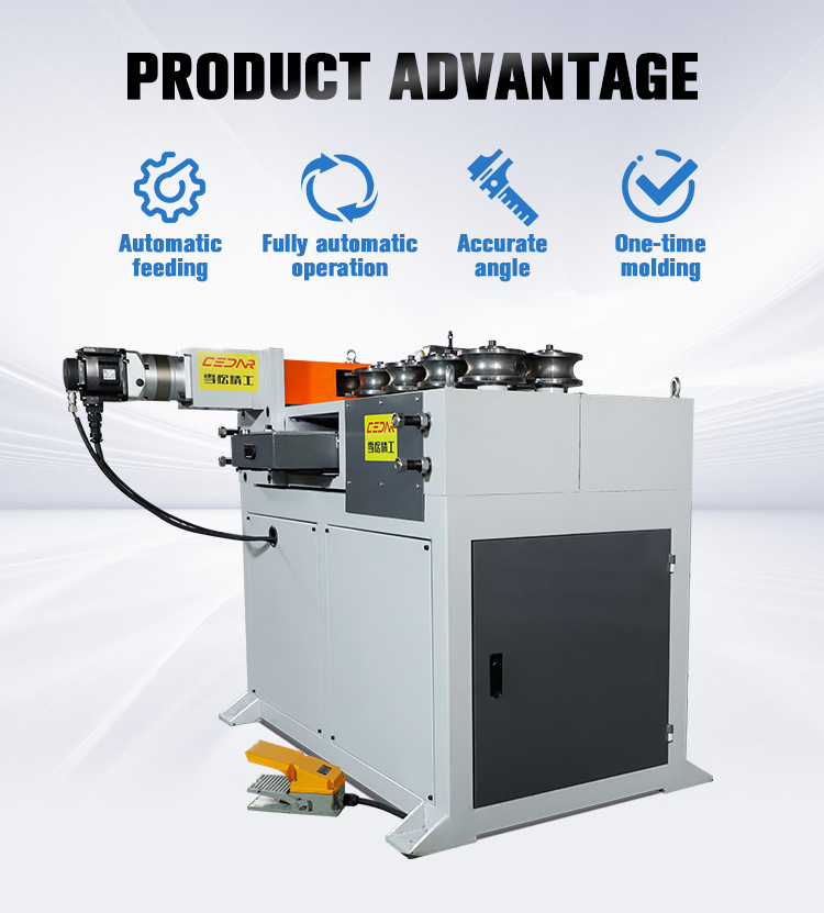Automatic Construction Pipe 60CNC Nine Wheel Pipe Rolling Machine Manual Automation