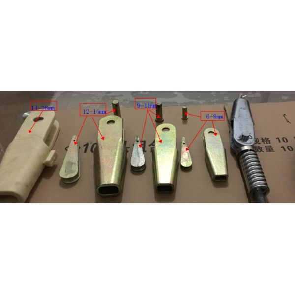 Wedge Type Rope Attachment / Rope Sockets Elevator Part Steel Casting Process