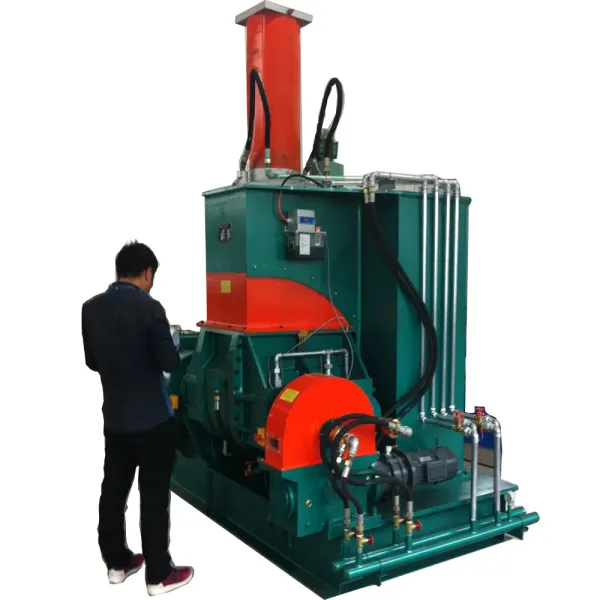 Automatic Rubber Kneader with NGW Hard Tooth Flank Planet Reducer Rolling Bearings Support and 55L Working Volume