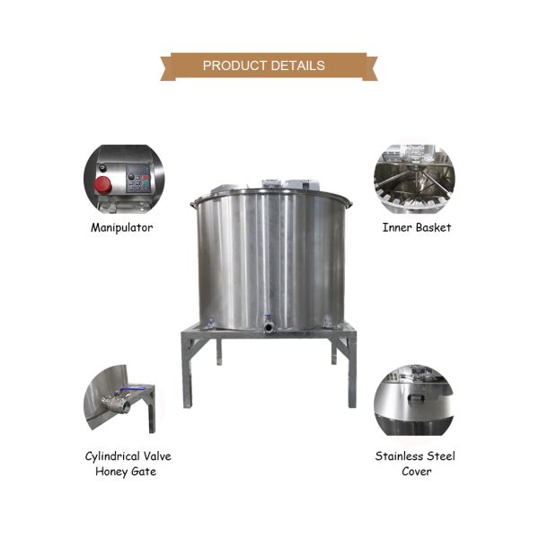 39.9cm Leg Electric 32 Frame Dadant Honey Extractor