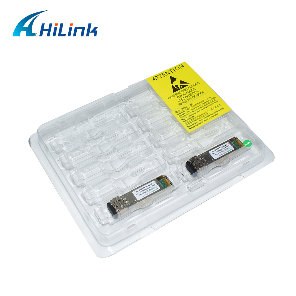 SFP 1470nm 80km Optical Transceiver Module 10G CWDM