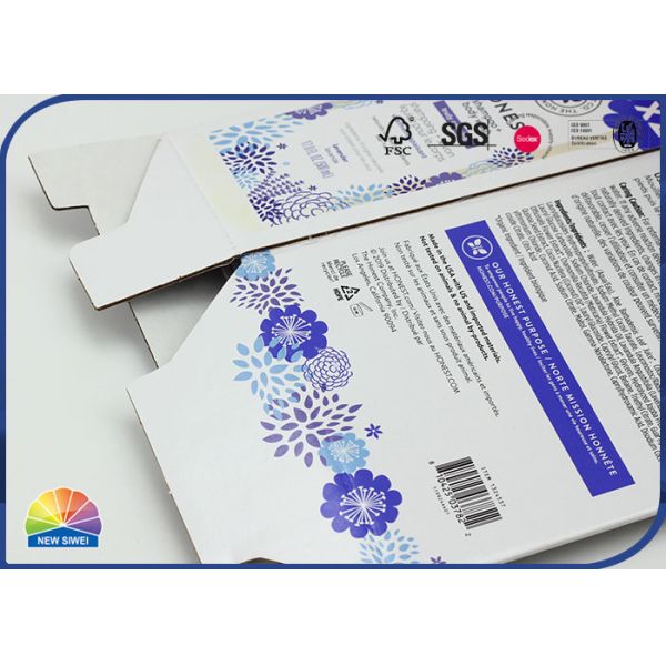 CMYK Print 500ml Shampoo Corrugated Packaging Box