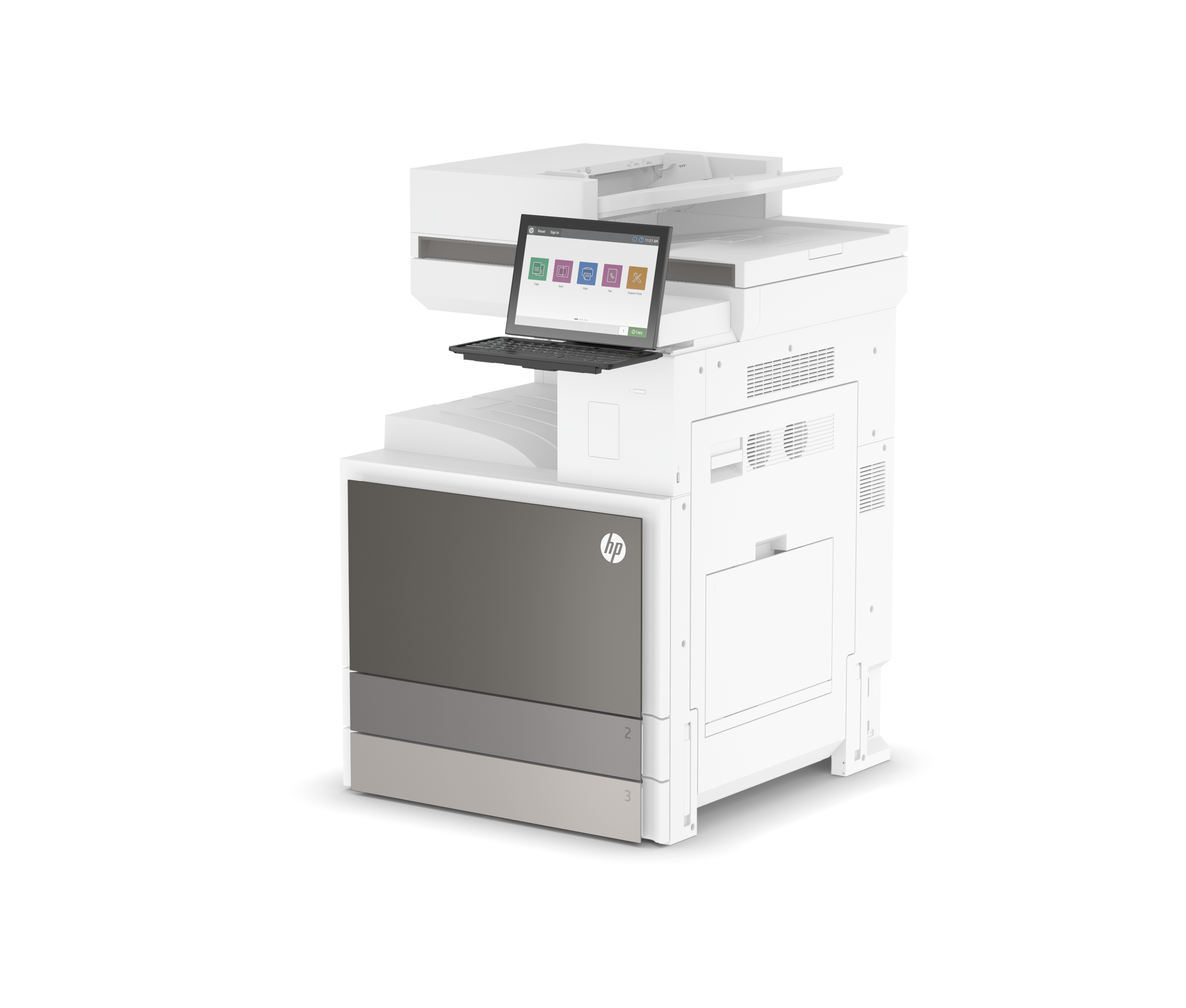 HP LaserJet MGD MFP E73130dn/E73140dn Paper Printer Single Color Automatic Grade New