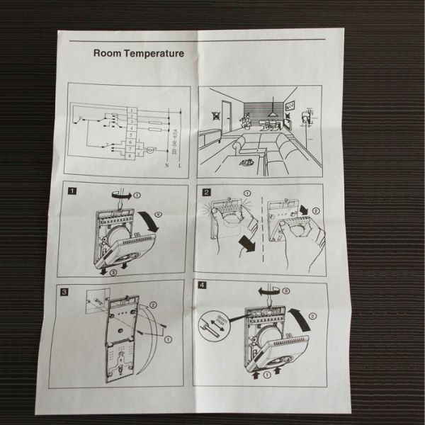 Room Mechanical Thermostat Air Conditioner Temperature Controller Home or hotel use Temperture Controller