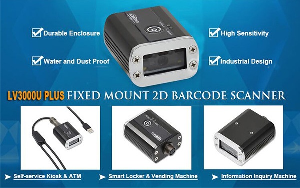 1D 2D QR LV3000U Plus Barcode Scanner Module Industial Using In Production Line
