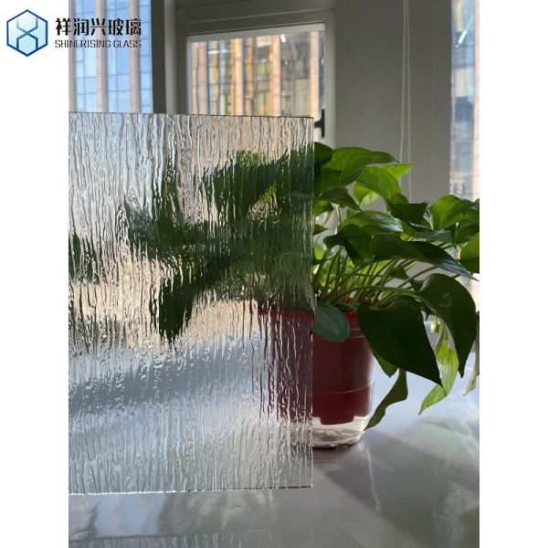 Waterfall Patterned Glass Types for Solid Structure Glass Partition Walls A Must-Have