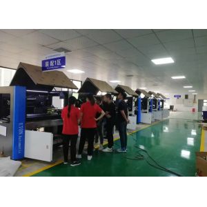 SMEMA interface Fully Automatic Stencil Printer 55 Degree Squeegee Angle