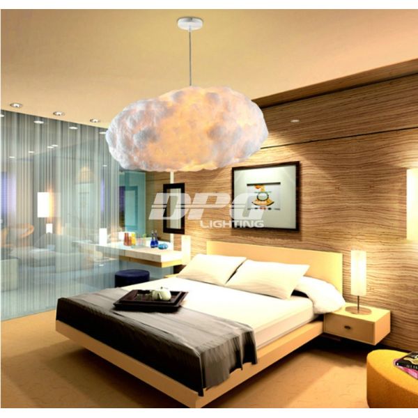 Modern LED Postmodern ideas floating clouds light fixtures bar cafe bar decorated