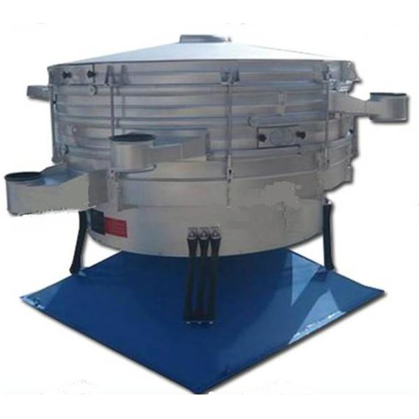 High Frequency Round Multi Deck Rotary Vibrating Screen Sieving Machine for Natural Organic Barley Grass Powder