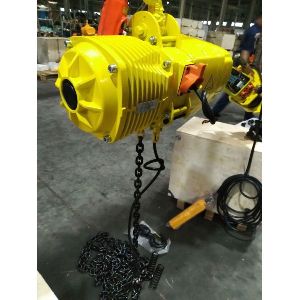 5T Capacity Electric Chain Hoist with Frequency Conversion Modularized Design and German Low Noise Motor