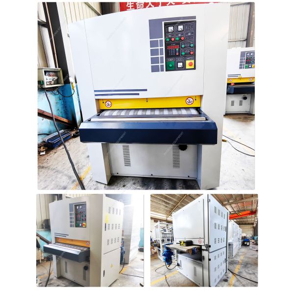 Multifunctional Wood Planer Belt Sanding Machine CNC Double Side Table Automatic