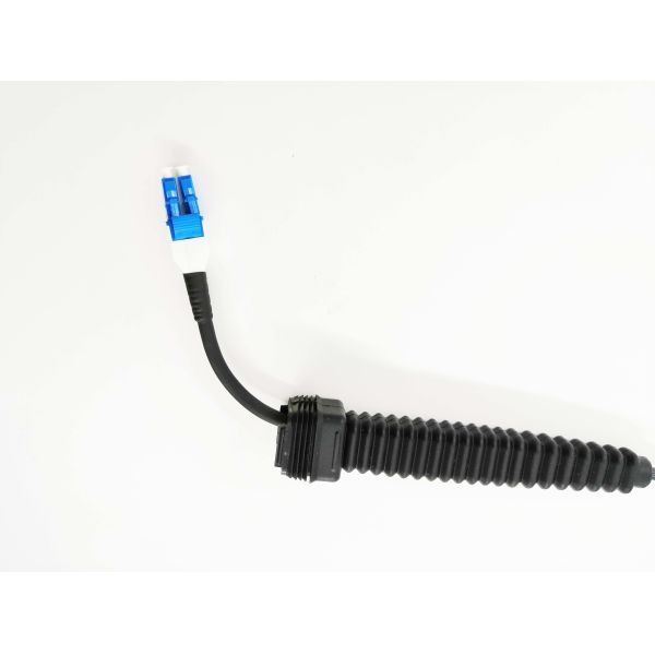 CPRI 7.0mm Outdoor Waterproof Patch Cord 2 Core Flexible Uniboot Duplex LC