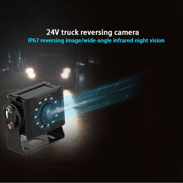 VGA Car Reverse Camera System Customizable Interface Cables and AHD 720P Video Output
