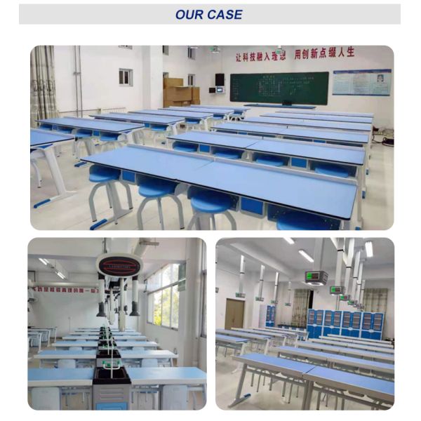 Customized Circle Physics Lab Furniture for Precise Experiments