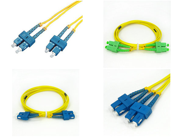 SC UPC / APC Duplex 3mm Single Mode Fiber Patch Cord Optical Fiber Cable FTTA