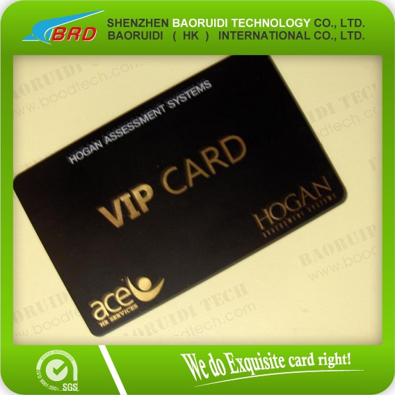 high quality business member plastic card