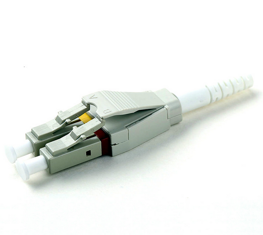 LC Multimode 50/125 Duplex Fiber Optics Cable Connectors Insertion Loss