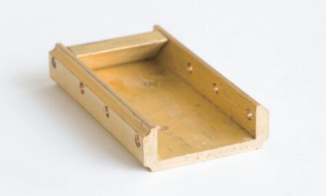 4m Length C38500 Copper U Channel Extrusion Mill Finish Surface