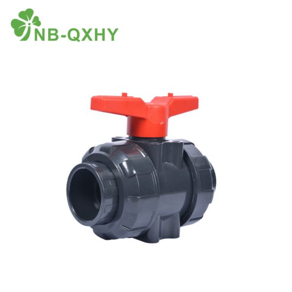 Plastic CPVC/PVC True Union Ball Valve THREAD for Blow-Down Function and UV Protection