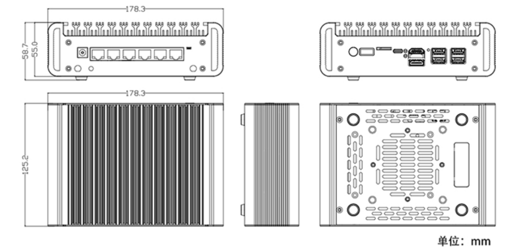 Zynshield Firewall Intel N200 Ubuntu Linux Centos 6 Intel i226-V Ethernet Ports