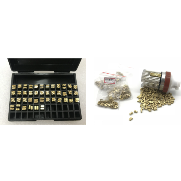 Brass Letters Hot Coding Font Expire Batch Coding Machine for Leather Processing