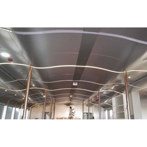 Perforated Trapezoidal Honeycomb Ceiling Panels