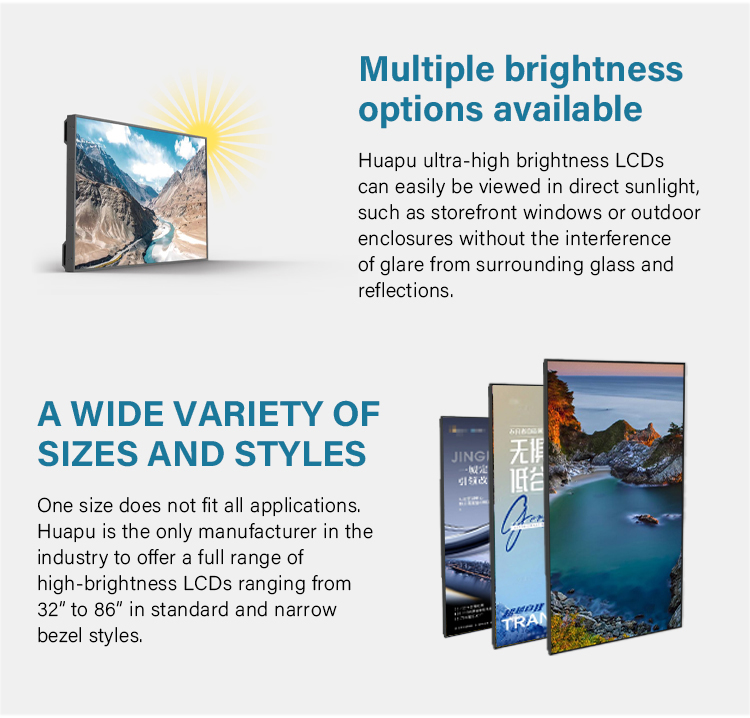85 Inch High Brightness BOE Screen 4K Resolution LCD Wall Display Cloud Based CMS For Airport Education Digital