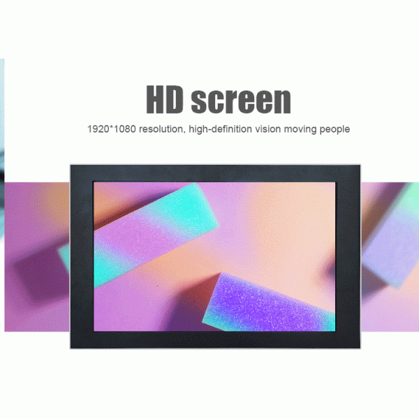 Multi Touch Screen Kiosk Media Player , Floor Standing Touch Display