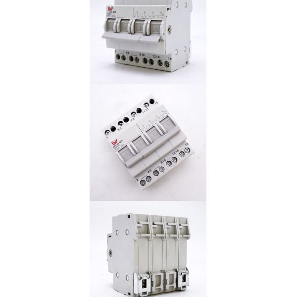 63A 1P 2P 3P 4P 230V 400V Manual Changeover Switch