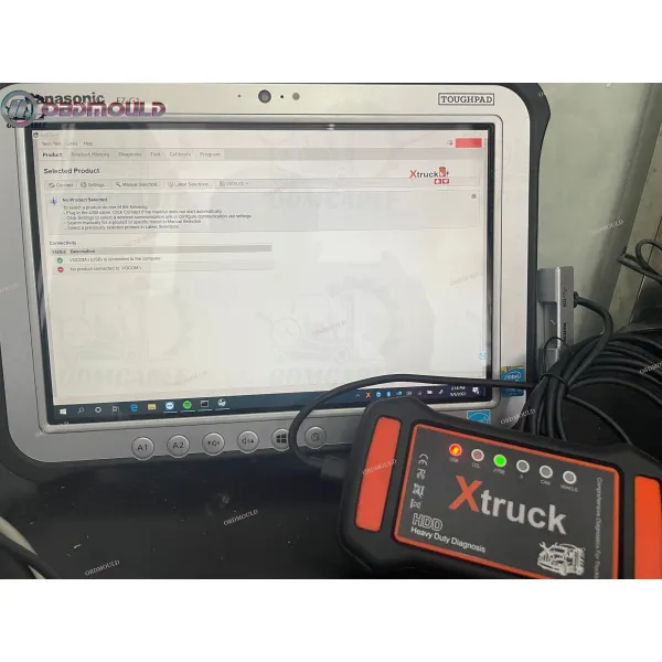 Multi Brand Xtruck HDD Y009 Diesel Engine Diagnostic Tools Automatic Code Reader OBD Diagnostic Tool Vehicle Scanner with FZ-G1 tablet