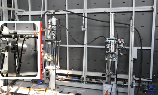 CE Vertical Insulating Glass Sealing Robot