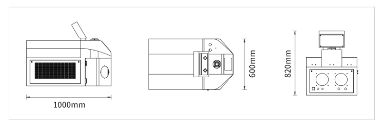 Efficient Laser Welding Machine Flat Welding Spot For Gold Silver Ornament