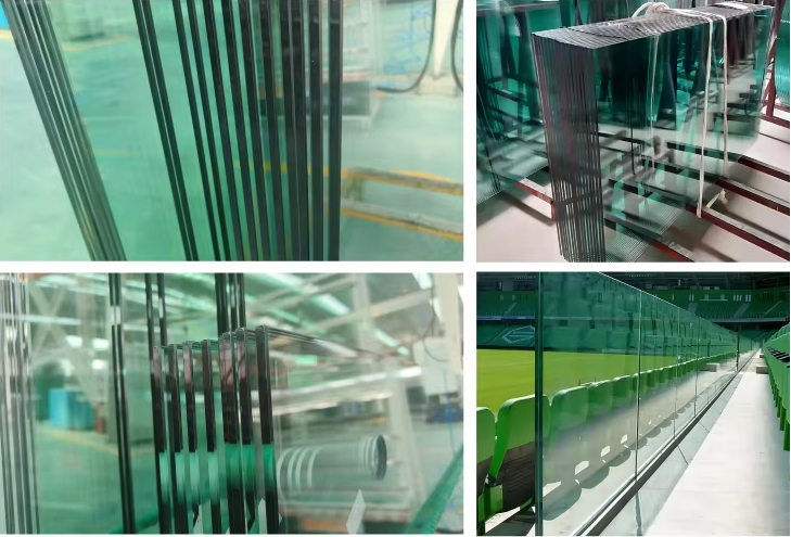 Solid 6mm 8 10 12 Float Tempered Laminated Glass Greenhouse Building Decoration Industrial Hotel Manufactured