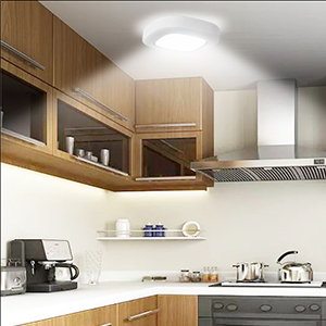 6000K 18ft Battery Operated Motion Sensor Light 300LM 180sq/ft