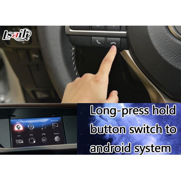 Lsailt Android Video Interface for Lexus ES200 ES250 ES 300h ES350 With Wireless Carplay