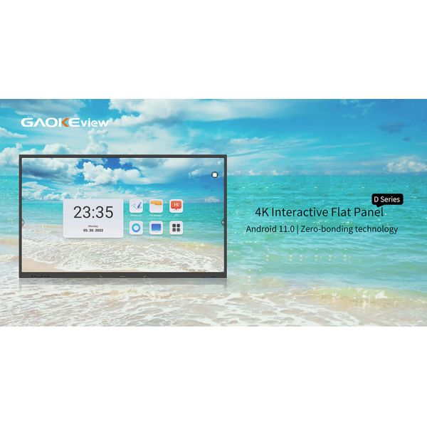 Android 11.0 T982 Motherboard Interactive Whiteboard 75inch Display Support SKD/OEM Order with google Play