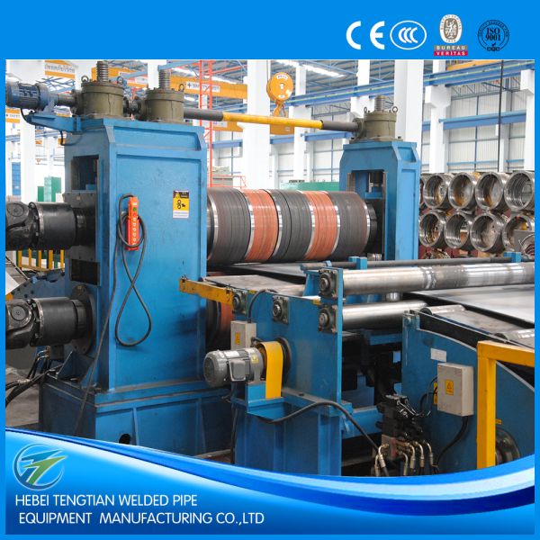 PLC Control Galvanized Steel Sheet Slitter Machine with Circular Knife
