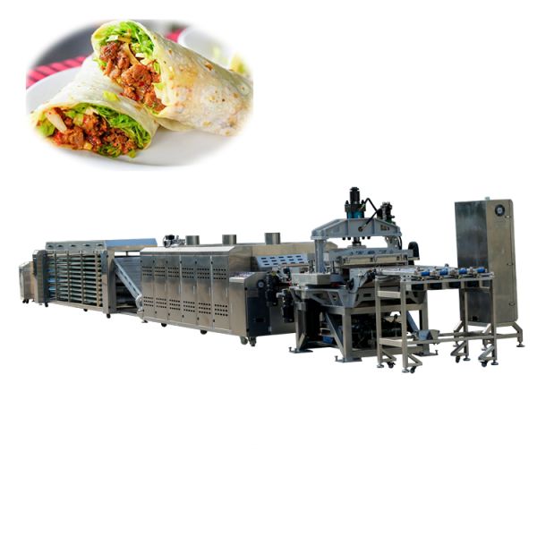 800pcs/h Small Output 30cm Arabic Bread Production Line
