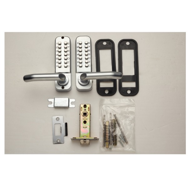 3rd Double-sided Button Mechanical Password Lock No Need to Open the Lock for Password Change Waterproof Household Lock