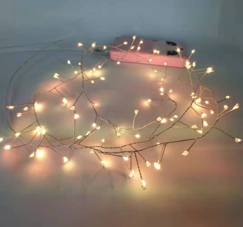 2.5M 4.5V LED Fairy String Lights Christmas Waterproof Firecracker
