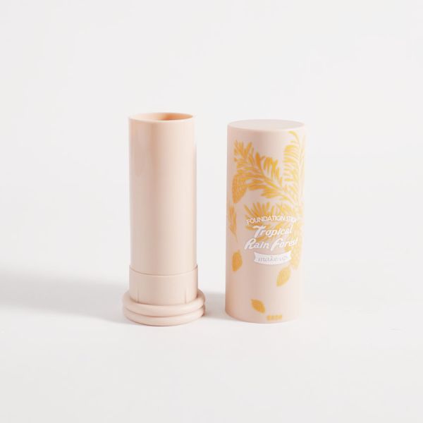 Round Plated Refillable Makeup Tubes – Concealer, Highlighter, Solid Balm, Lipstick & Contour Stick, Wholesale