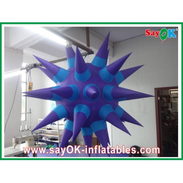 Star Shape Inflatable Lighting Decoration Inflable Led Lights For Wedding Ceremony