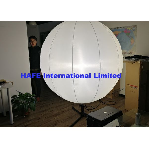 Dimmable Inflatable Lighting Decoration Inflatable Led Balloon With Halogen 2000W