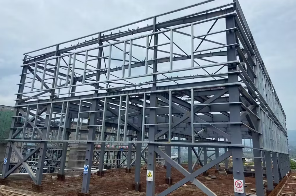 High Strength Metal Construction Steel Structure Warehouse Building