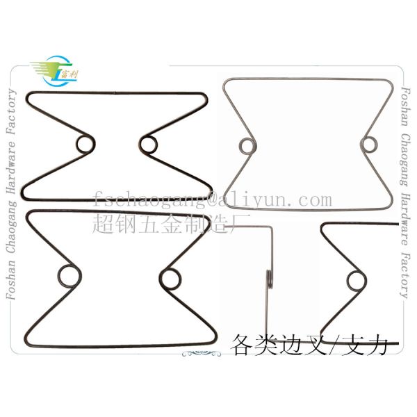 M Shaped Mattress Hardware Support Spring , Mattress Edge Guard High Strength