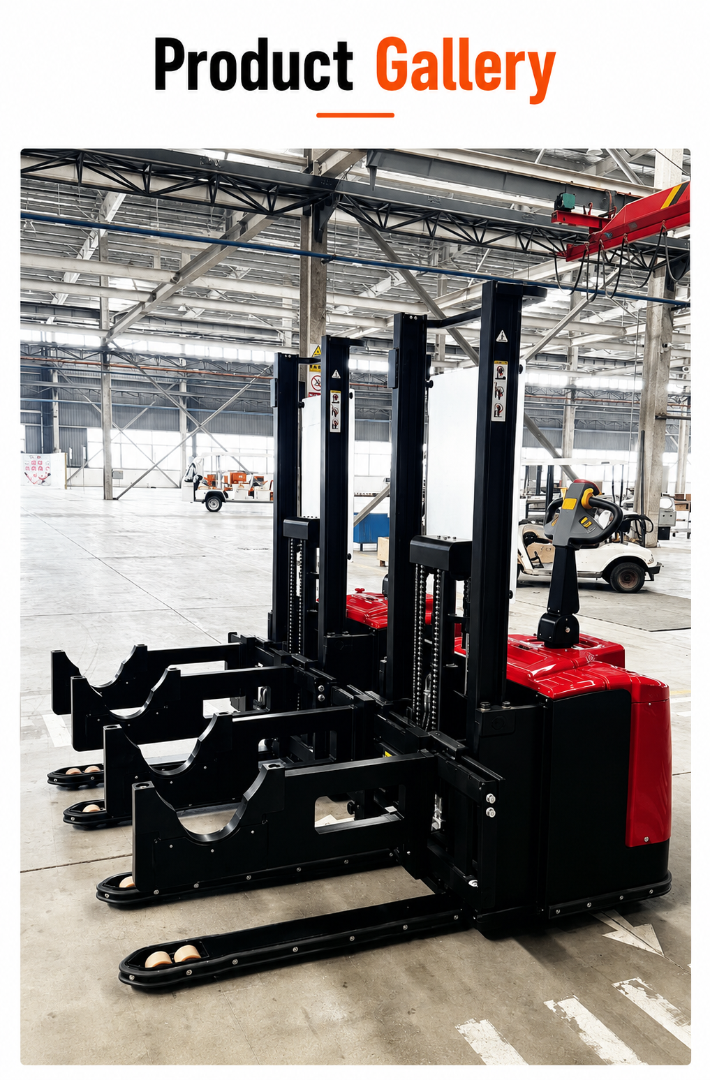 CDD20 Electric Adjustable Dual-Arm Stacker