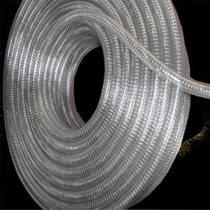 Quality 8.5mm pvc 5 layers high pressure hose steel wire reinforced rubber air hose for sale